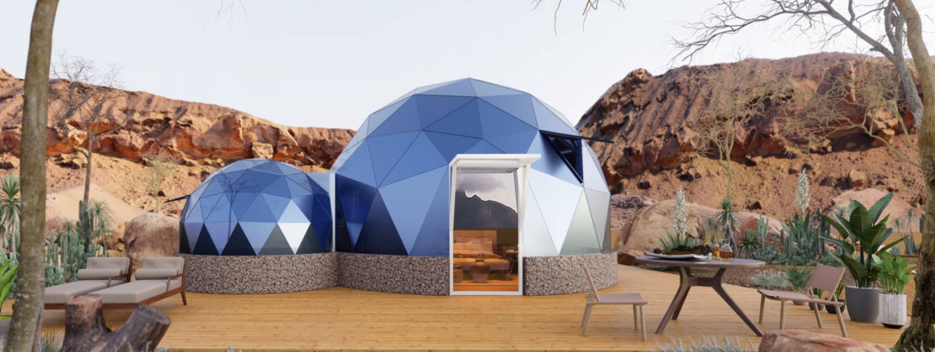 内黄县球形智能光伏玻璃星空房